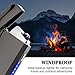 1 Pack Lighter Refillable Butane Lighters, Candle Lighters for Candle Camping Fireplace Party BBQ Grill(No Fuel)