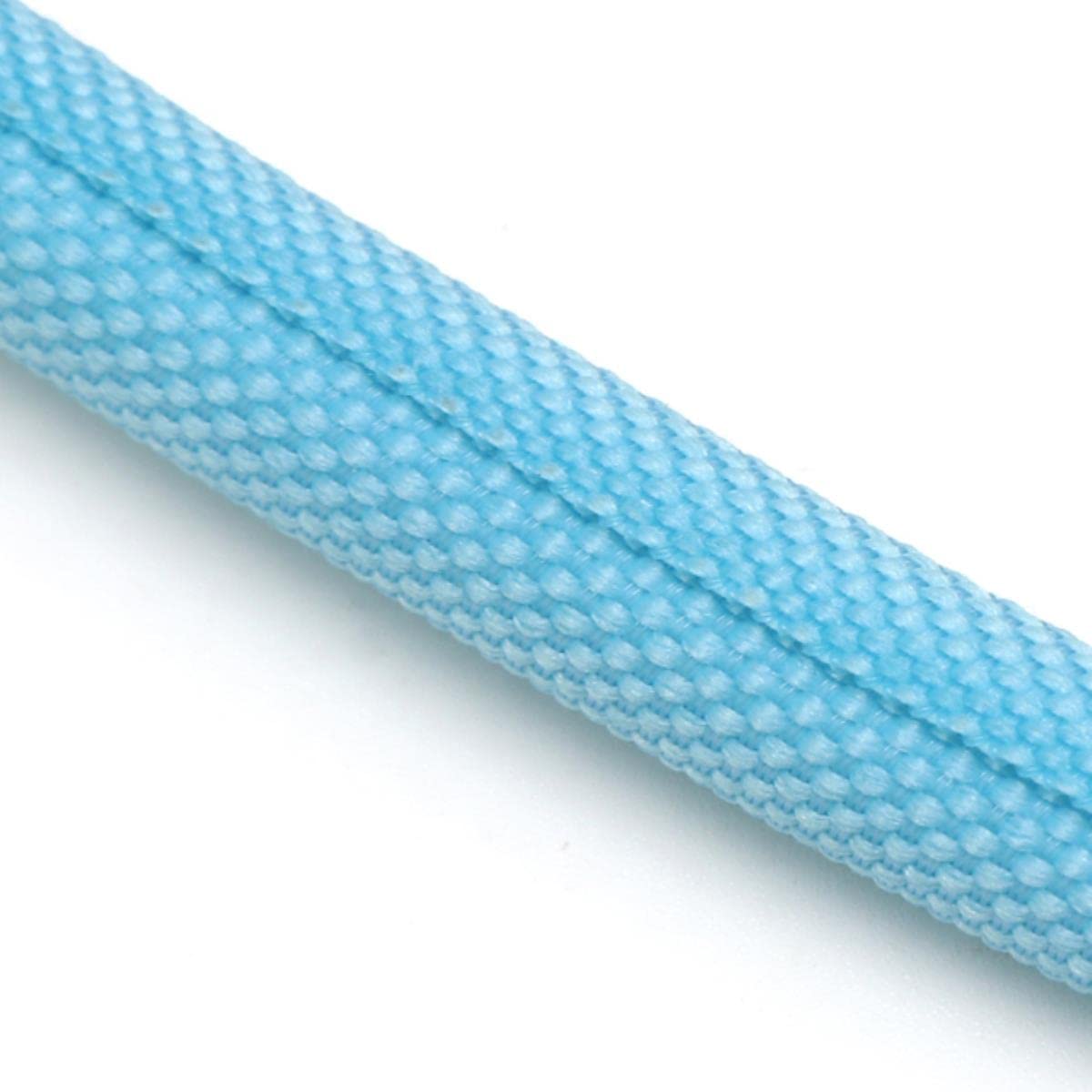 1/5M Manchon tressé extensible à fermeture automatique Dia 5 8 10 13 16 19 25 30 mm Harnais de protection de câble Enveloppe de fil en nylon-Bleu ciel, 38 mm, 5 mètres