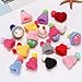 THEMONG Lxnoap Yecho Premium 300 PCS 1 Inch Assorted Pom Poms, Craft Pom Pom Balls, Colorful Pompoms for DIY Creative Crafts Decorations, Kids Craft Project, Home Party Holiday Decorations