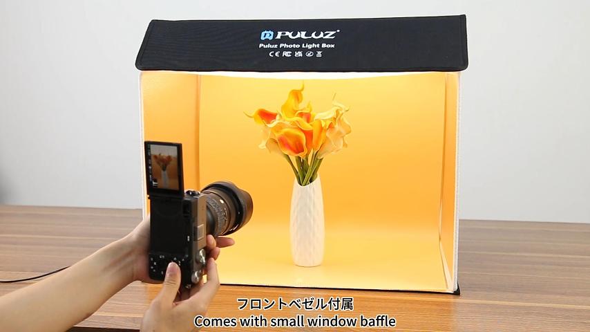 Amazon | 長方形撮影ボックス、PULUZ 60 x 40 x 50cm写真スタジオの