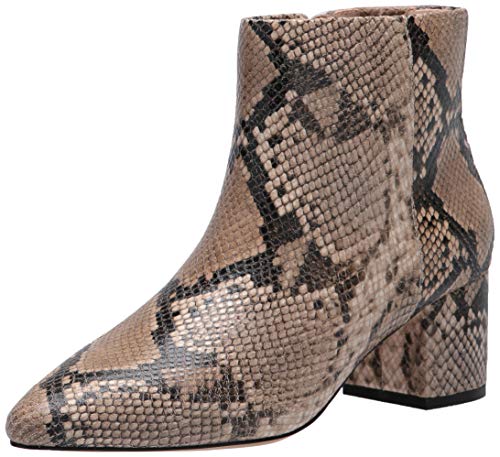 The Drop Women's Jessi Side-Zip Block Heel Ankle Boot