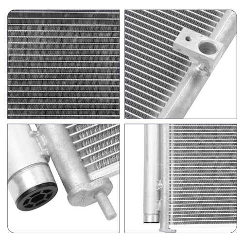 Image of Air Conditioning A /C Condenser Compatible with Toyota Corolla Matrix Pontiac Vibe Scion xB