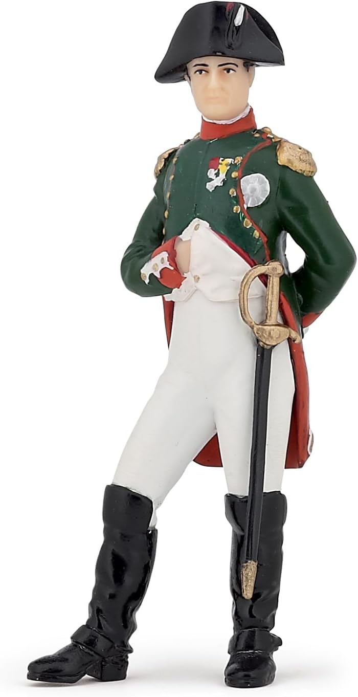 Papo - Realistic Napoleon Bonaparte Figure - Ages 3+ - Historical Collection - Educational Play French History - Gift Idea Toy for Girls and Boys