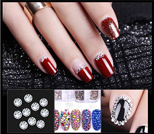 Nagel Strass Nagel Mix Ornamente Flache Strass Nagel Strass Dekoration Nagel Strass Set Nagelschmuck Nagelschmuck… – Bild 5