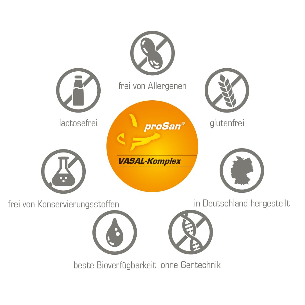 proSan VASAL-Komplex (Monatspackung:120 Kapseln)
