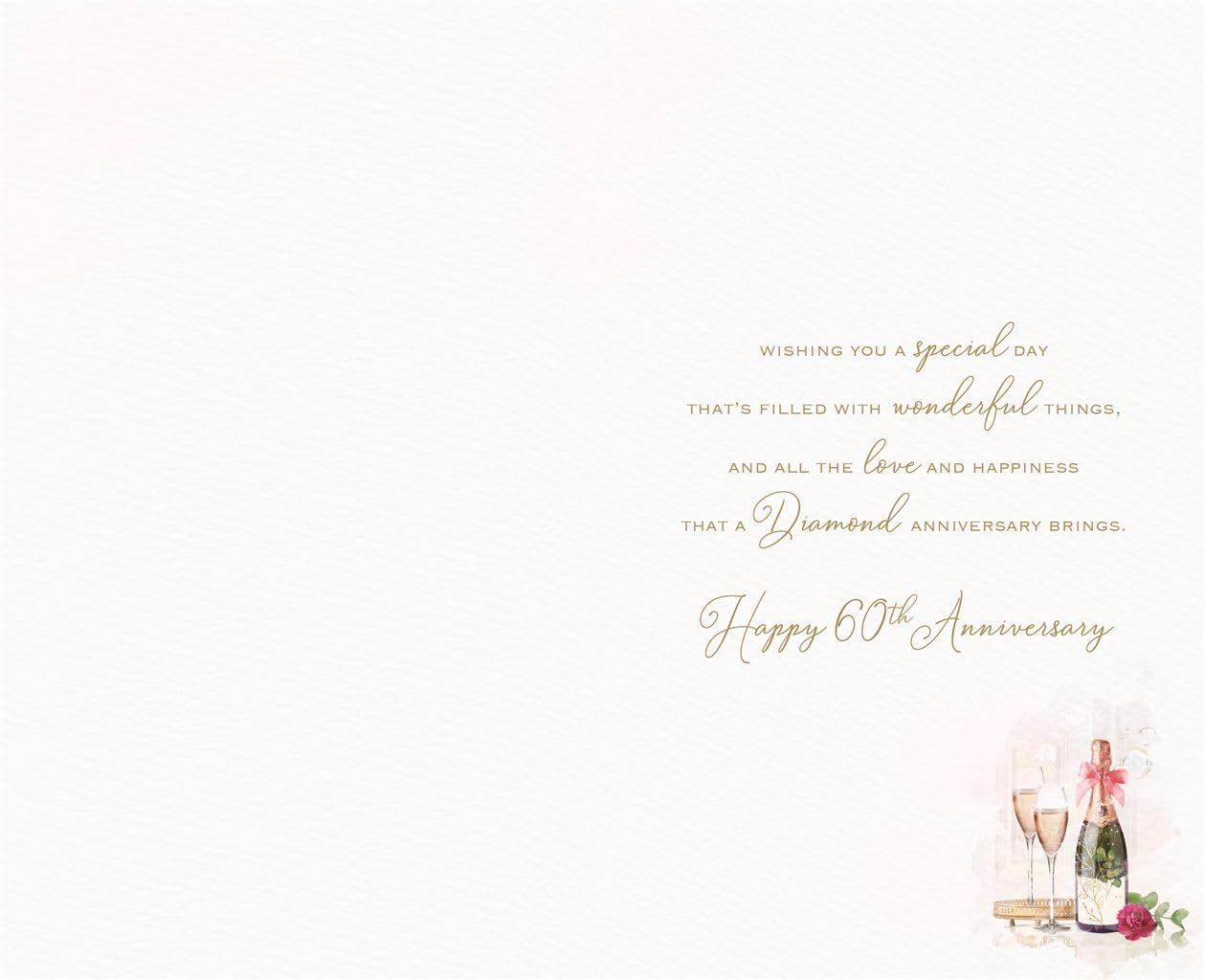 Biglietto d'auguri personalizzato per la nuora, tema rosa e oro con palloncini. - Italia
