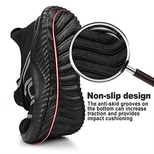 Image of Feethit Mens Slip On Running Shoes Breathable Lightweight Comfortable Fashion Non Slip Sneakers for Men
