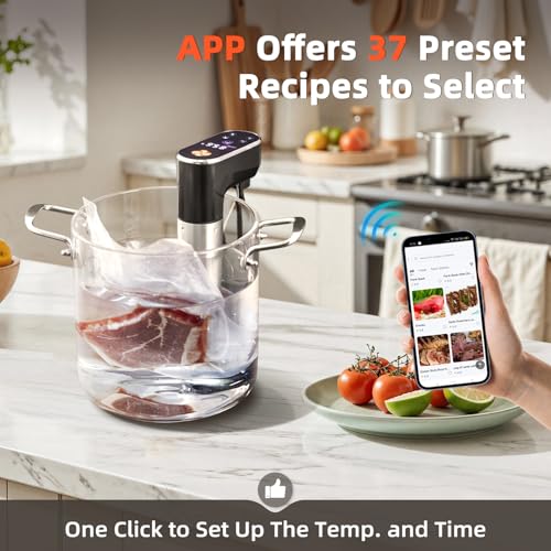 Sous Vide Precision Cooker with WiFi