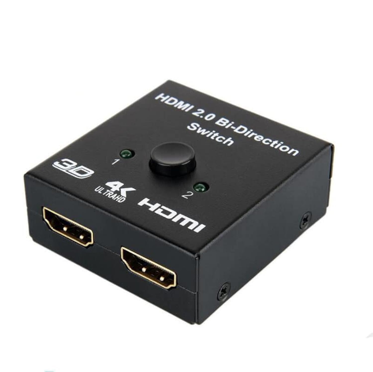 Ziyan HDMI Umschalter Switch Splitter Verteiler 1 in 2 Out 4K 3D DTS HD 1080p