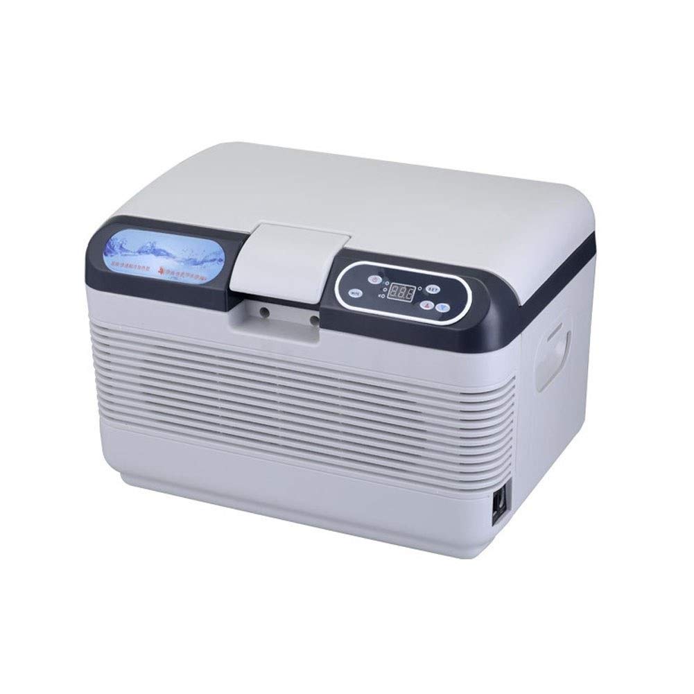 12L Auto Portatile Frigorifero/Auto e casa 12v / 24v / 220V Frigorifero Elettrico Mini Frigorifero Portatile Libero Caldo e Freddo, per Camion, Viaggi, Picnic,Campeggio