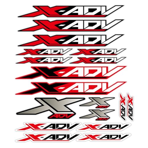 Design 3D: Gli adesivi presentano un design 3D che aggiunge un tocco di stile e personalità alla tua moto. Il design riflettente migliora anche la visibilità, rendendo la tua moto più sicura durante la guida notturna.