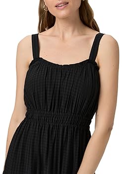 PAIGE Women's Persimmon Dress, Black at Amazon Women's