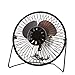 Umbranded Ventilatore USB 6 Pollici Mini Dispositivo di Raffreddamento in Metallo Portatile Raffreddamento Ventole da Tavolo Mute Universale Silenzioso per Computer Portatile per Auto Notebook
