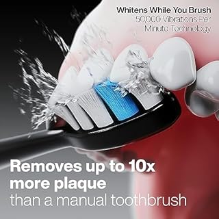 Aquasonic Duo Series PRO – Ultra-Whitening Electric Toothbrush Set – 5 Modes & Smart Timers – Premium Travel Cases & 10 Proflex Brush Heads – ADA Accepted Toothbrushes