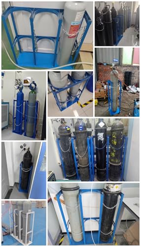 Support de réservoir d'oxygène au sol pour éliminer les risques de chute de bouteille