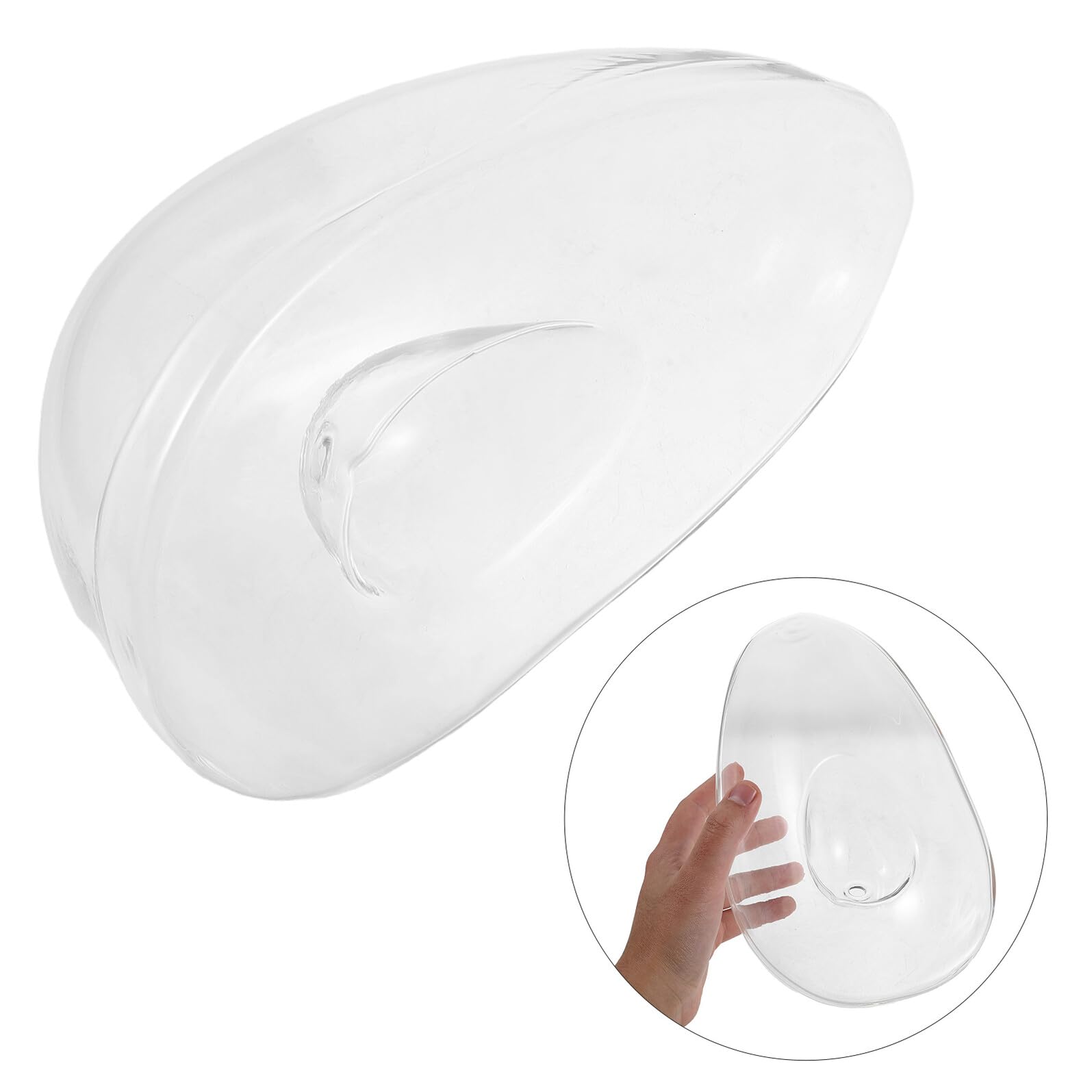 Vase en Verre Transparent D’Avocat pour Culture Hydroponique, Grosse Ouverture pour Propagation de Plantes, Pot Décoratif pour Bureau et Intérieur, Vase pour Avocatiers