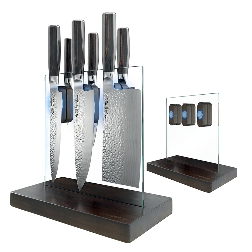 Amazon.com: Cuisine:pro Damashiro Emperor Knife Block (Hikari, 7