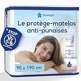 🧵 CONFORT SUPÉRIEUR : 80% COTON RESPIRANT - Fini la sensation plastique ! La surface est en coton terry naturel. Cette housse imperméable reste douce, respirante silencieuse et agréable sous les draps. Idéal pour des nuits sereines sans transpiration.