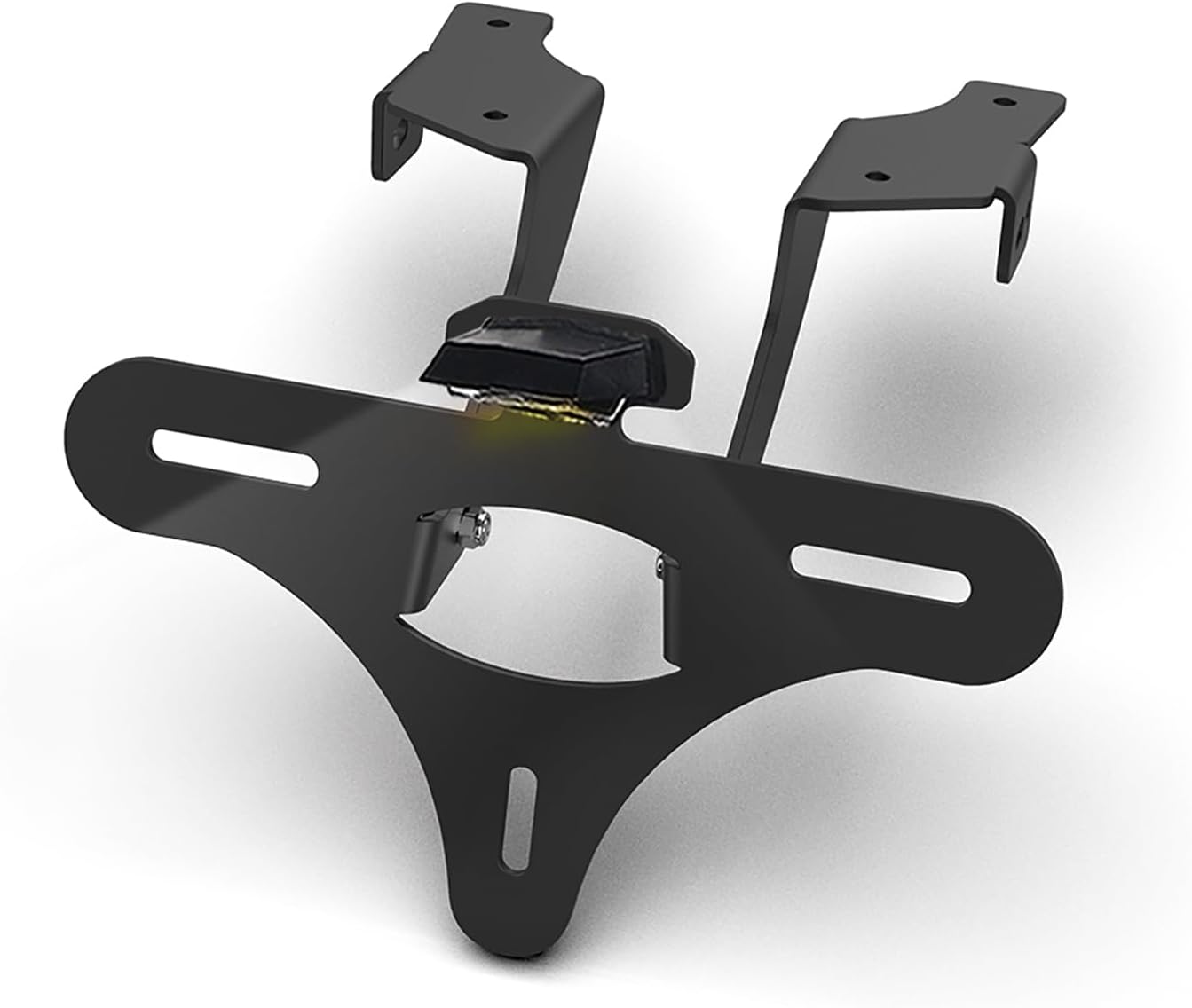 Motorcycle Tail Tidy License Plate Holder Rear Bracket Frame Holder Compatible with CFMOTO 450MT 2024-2026 IBEX 450 2024-2026 CFMOTO 800MT-X/Rally 2024-2027