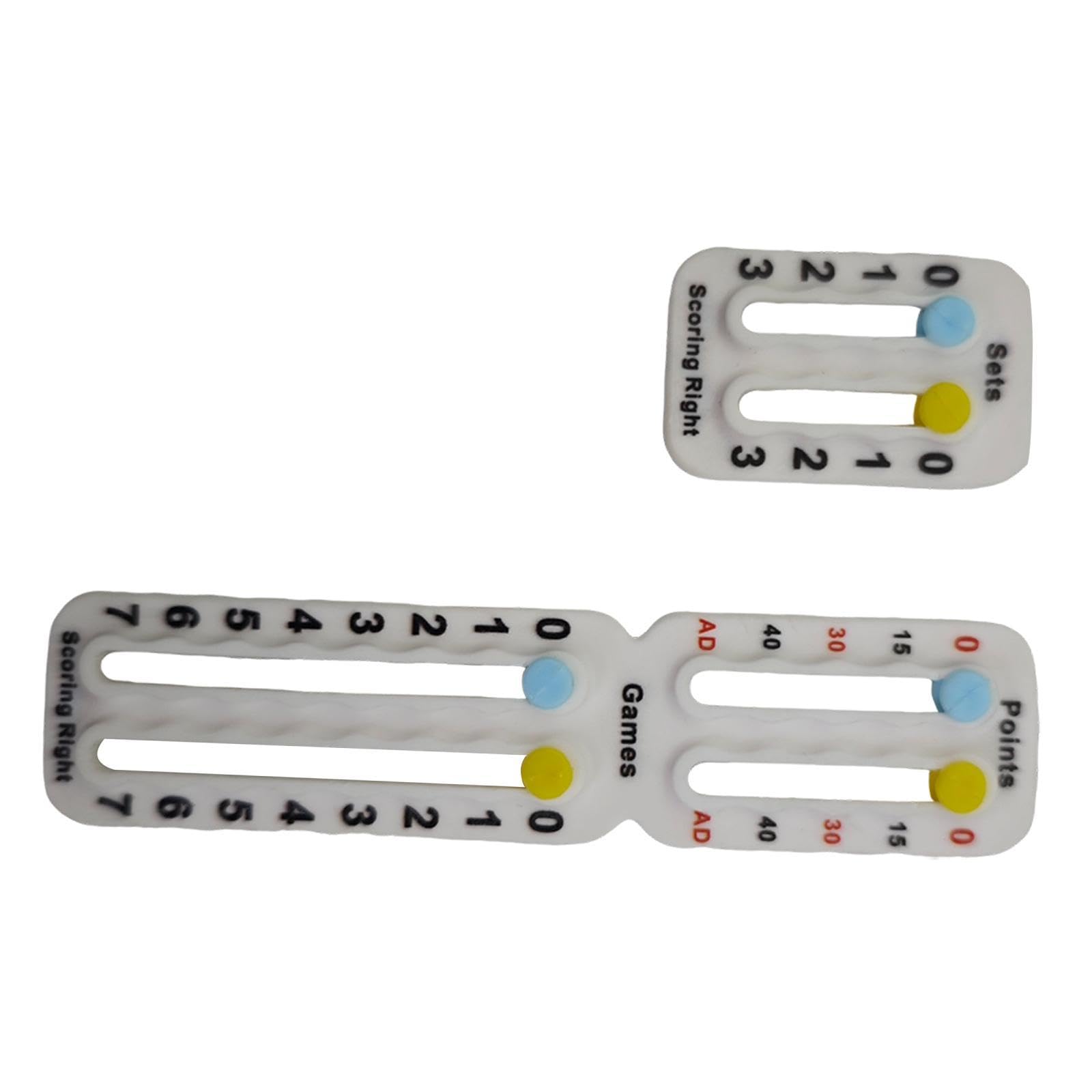 MERISHOPP Portable Tennis Racket Marker Easily Mounted Tennis Player Gift Score Keeper White| Sports Training Aid | Athletic Training Gear-picture-19