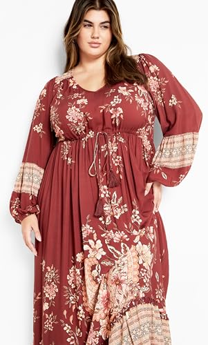 Image of City Chic Women's Plus Size Maxi Faith Dress