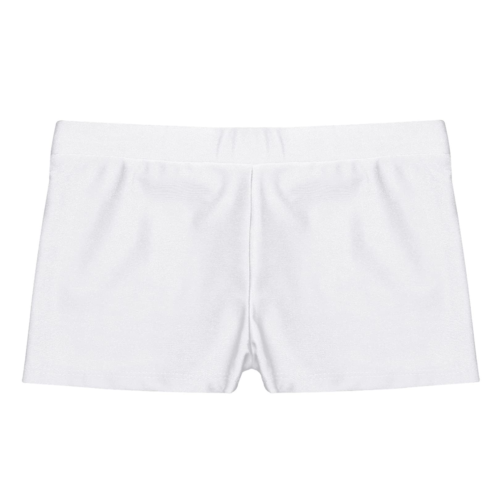 Agoky Shorts De Sport Enfant Fille Respirant Pantalon Court Short De Bain Legging Court De Danse Yoga Gymnastique 2-14 Ans
