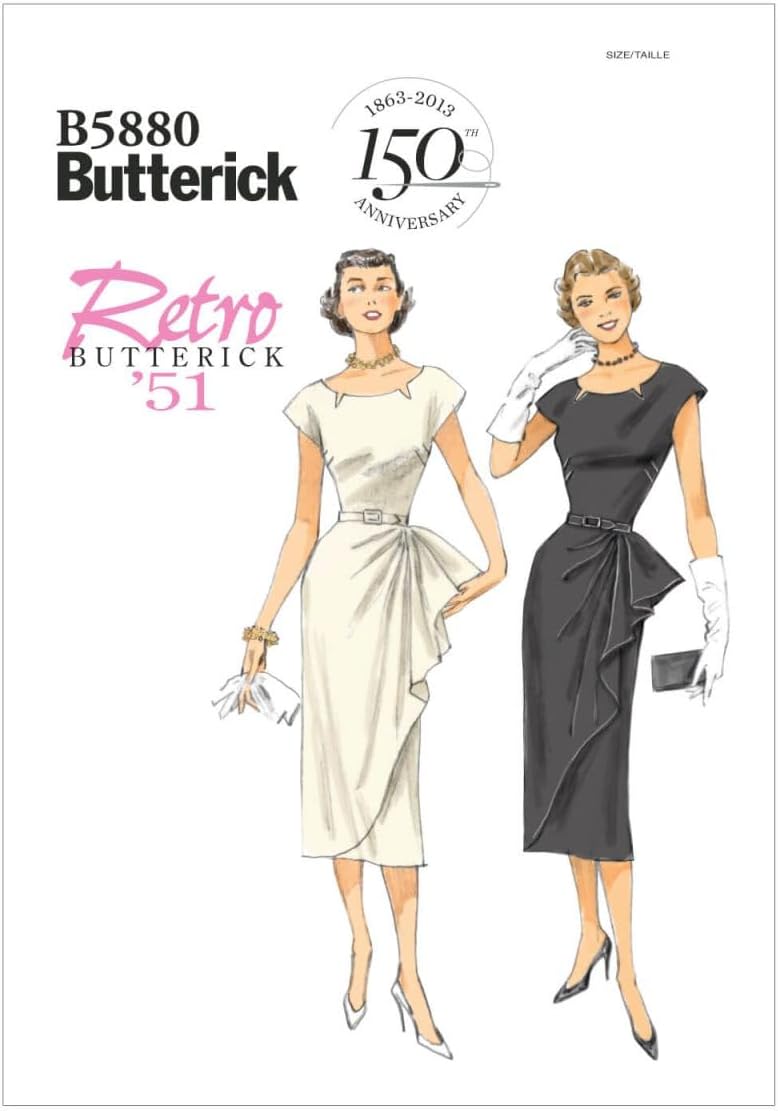 Strih Butterick na svadobné šaty veľ. 40-46 B5731-EE | Terry móda Strih Butterick na svadobné šaty veľ. 40-46 B5731-EE | Terry móda