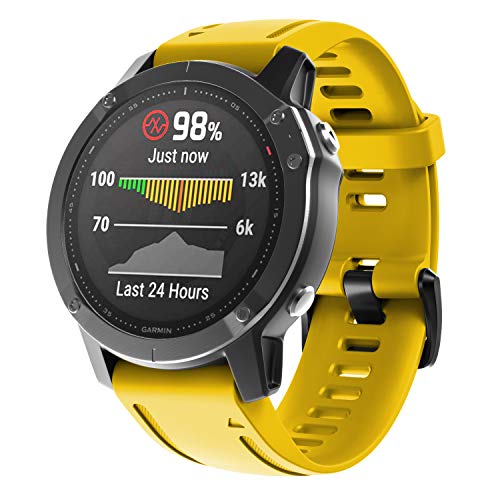 NOTOCITY Fenix 6S 20 mm sportarmband voor Fenix 5S / 5S Plus/Fenix 6S / Fenix 6S Pro / D2 Delta S Smartwatch - Afbeelding 3