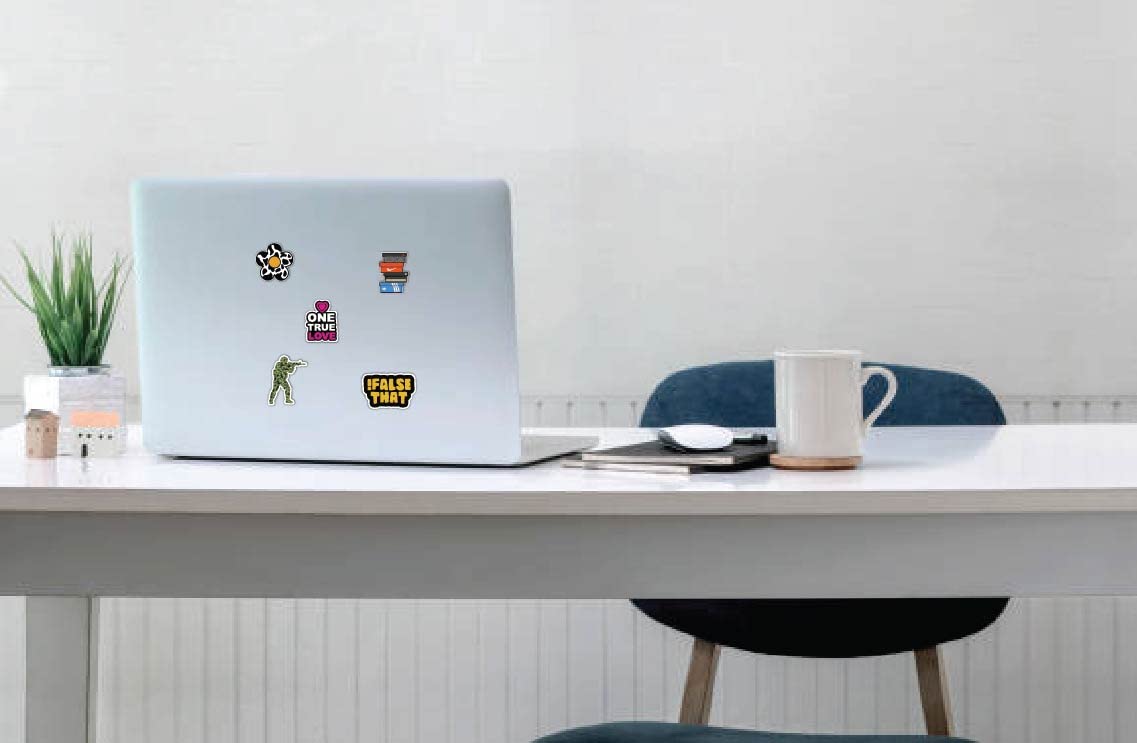 ISEE 360® 5 PCS One Prove Love Printed Laptop Coding Programming Stickers for Mobile Bottle Cars Bikes Multicolored ISEE 360® 5 PCS One Prove Love Printed Laptop Coding Programming Stickers for Mobile Bottle Cars Bikes Multicolored