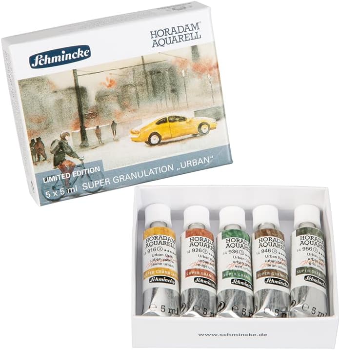 Schmincke HORADAM AQUARELL - Acquerello Per Artisti, Tubo 5 Ml - Colore 342 Vermiglio Chiaro (Light Vermilion) - Made In Germany