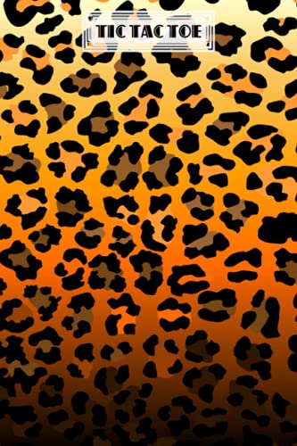 Tic Tac Toe: Games Fun Activities for Kids / Paper & Pencil Workbook for Games, Smart gifts for Family | Leopard Print Cover by Ingolf Jakob image 2