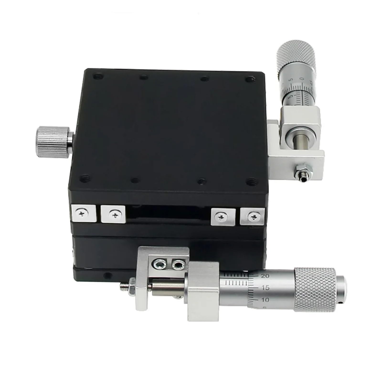 Micrómetro de Desplazamiento XY LGY40 40 * 40 con Plataforma Deslizante y guía de Bolas de Acero XY40 LGY40-R LGY40-L LGY40-C (LGY40-C XY)