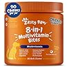 Zesty paws multivitamin treats for dogs glucosamine chondroitin for joint support digestive enzymes probiotics grain free dog vitamin for skin coat immune health chicken flavor 90ct  urban country home decor