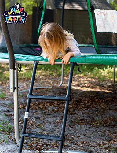 JumpTastic Trampoline Ladder/Universal Trampoline Accessories/for Kids with 3 Wide Skid-Proof Steps/Next Day Shipping