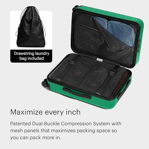 Image of Away Amazon Exclusive Carry-On Luggage - 22-Inch Lightweight Hardside Suitcase with 360 Spinner Wheels, Interior Compression System, TSA-Approved Lock - Palm Green