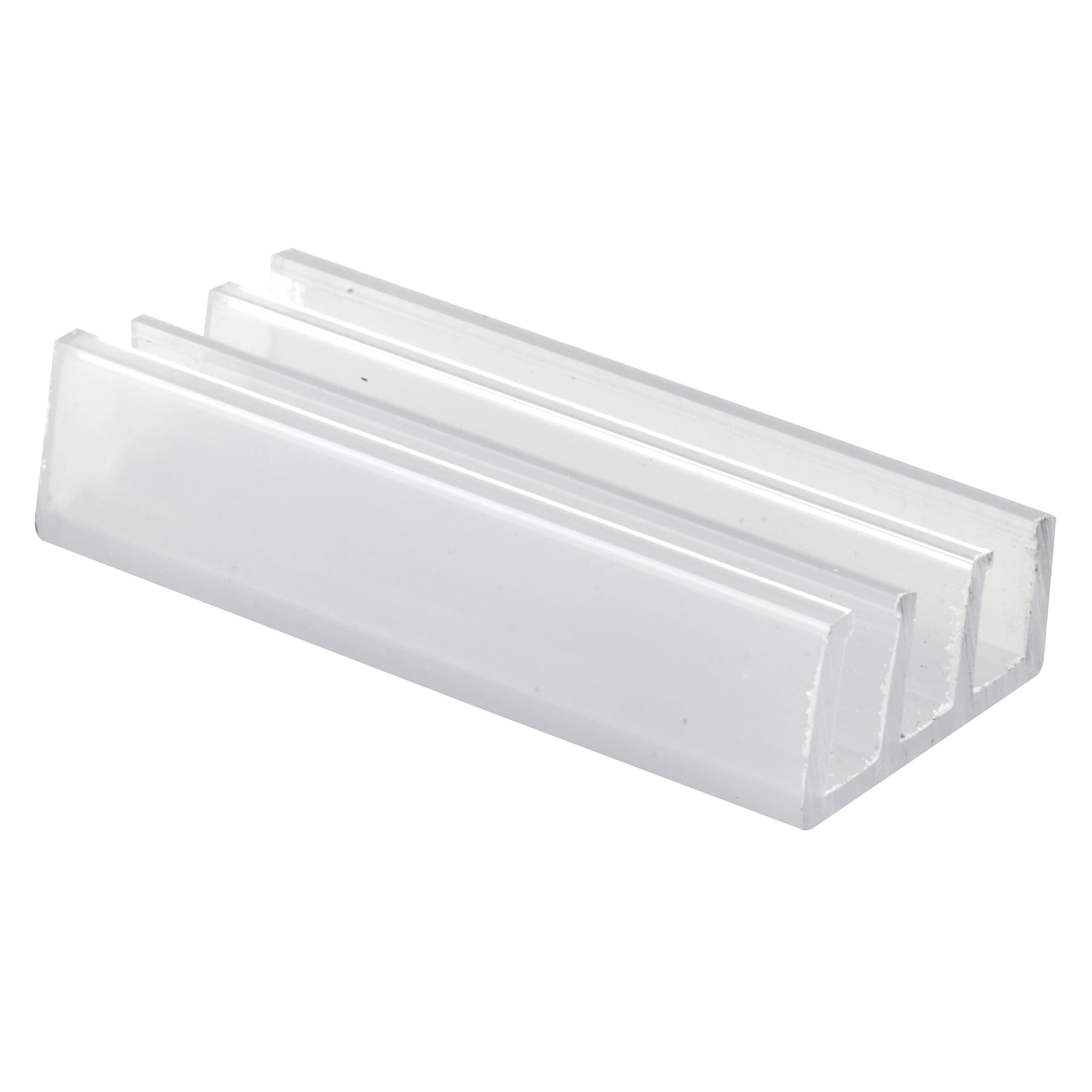 Prime-Line M 6089 prowadnica dolna drzwi prysznicowych, nylon (2-pak), przezroczysta