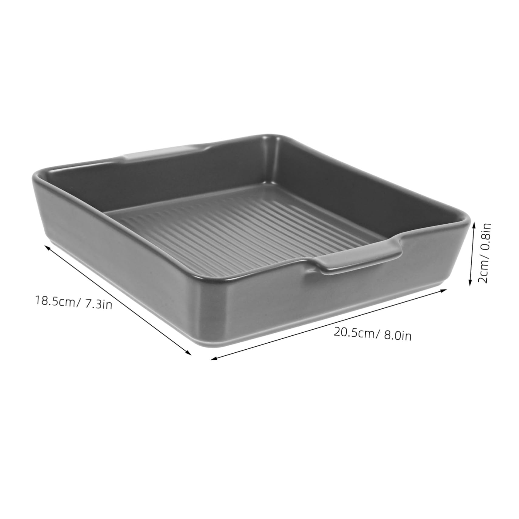 IMIKEYA Plaque de Cuisson en Céramique Bleu, Grand Format, Résistante