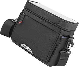 Sosoport 1Pc Bolsa De Carro Bolsa De Tela Sensível Ao Toque De Bicicleta Bolsa De Tubo De Bicicleta Bolsa De Telefone Frontal Bolsa De Celular Para Bicicleta Bolsa De Celular Para