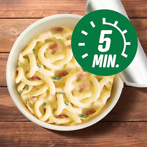 Knorr Pasta Snack Pot Käse & Sahne leckere Instant Nudeln fertig in nur 5 Minuten 1x 63g