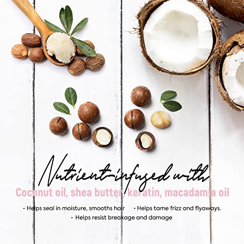 immetee Wig Spray, Leave-In Hair Conditioner for Wig, Wig Moisturing & Hydrating Detangler Hair Spray, Heat Protectant Spray for Black Women & Men. 250Ml/8.4Fl. Oz (Formulated for Natural Wigs) - Image 8