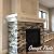 Ekena Millwork BKTW05X06X10CVRW Clarksville Wood Brackets, 5 1/4"W x 6"D x 10"H , Rubberwood