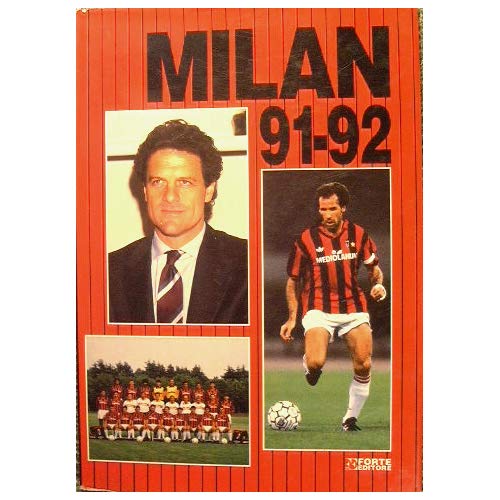  Milan 1991-1992 Libro Anteprima Stagione Forte Editore