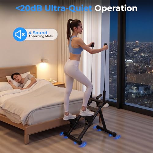 Image of OWLSKY Stair Stepper for Home,Vertical Climber Exercise Machine with Stable Triangular Frame, Smooth & Quiet Motion, Full Body Workout Equipment