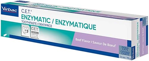 Miniatura 3 de Pasta de dientes enzimática Virbac CET Sabor a carne 25 onza