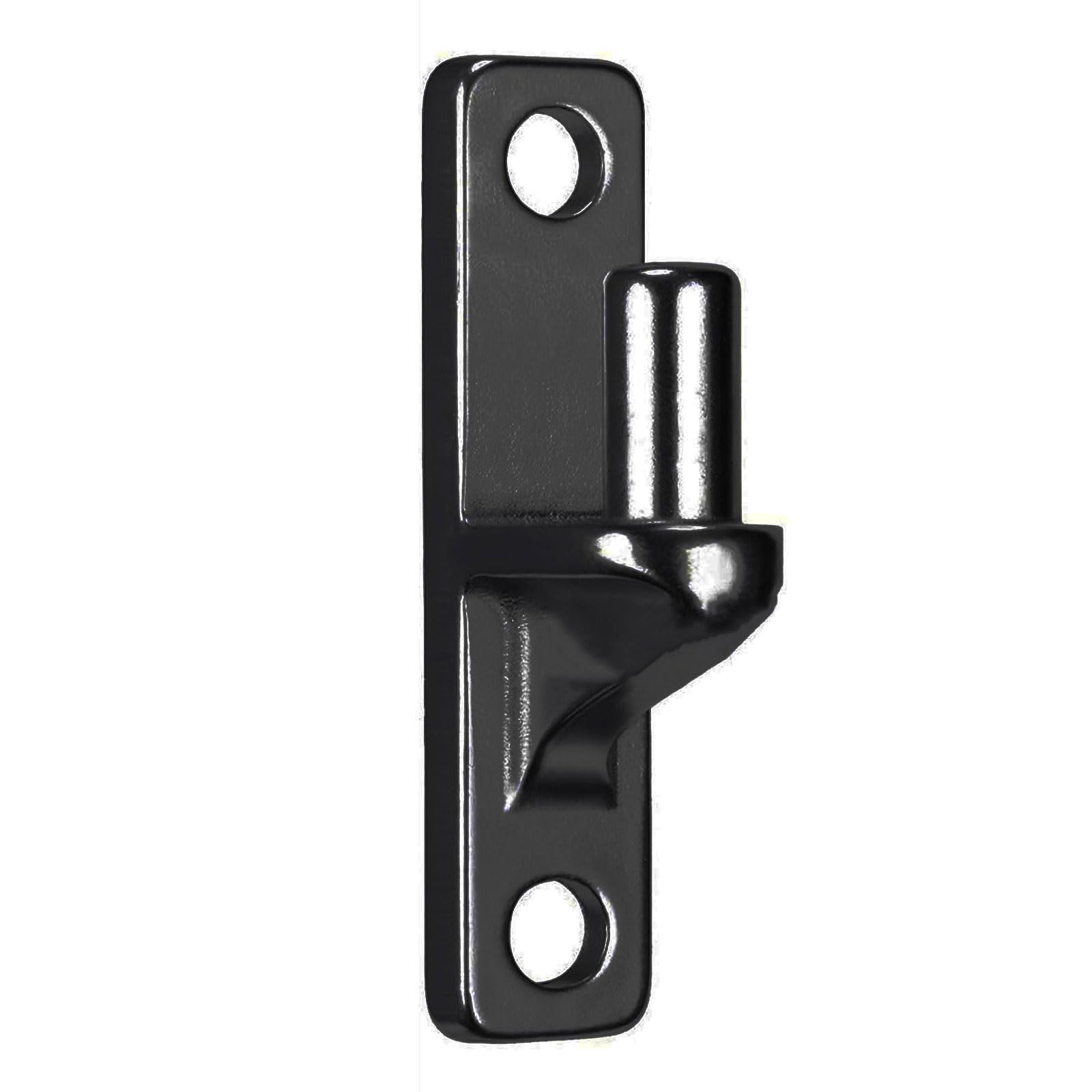 of 1/2 / 4 Sturdy Wall Mount Gate Hinges for Outdoor Chain Link Fence Gate Construction with Stainless Steel Finish Hinges