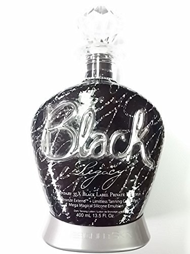 Designer Skin Black Legacy 35x Bronzer Private Reserve Tanning Bed Lotion 13.5 Oz. (400 Ml)