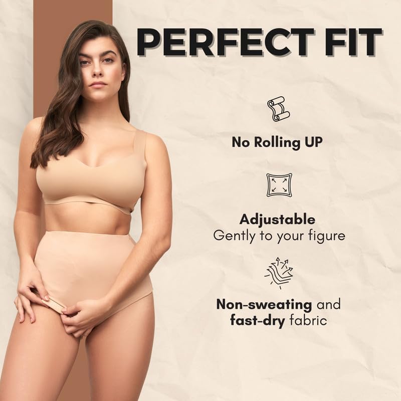 Miniatura 4 de SIIL Ostomy Panty, Colostomy Bag Covers Underwear for Women with Stoma Pocket for Ostomy Bag Support, Colostomy Ileostomy