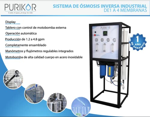 Industrial RO System in Use