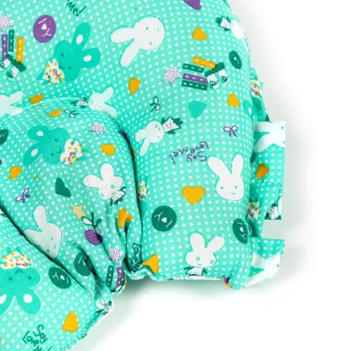 Image of Bibs&Cribs Mustard Seed Baby Pillow for Newborn Babies 100% Cotton Cover Soft Breathable Infant Pillow Lightweight Baby Bedding Essential for 0 to 12 Months Boys & Girls