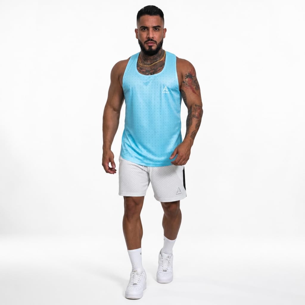 Men's Perforated Athletic Tank Top